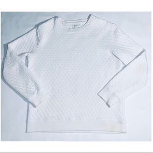 Forever 21 Men White Crew Neck (L)